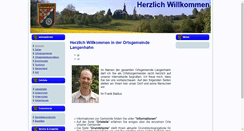 Desktop Screenshot of langenhahn.org