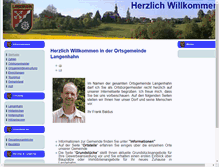 Tablet Screenshot of langenhahn.org